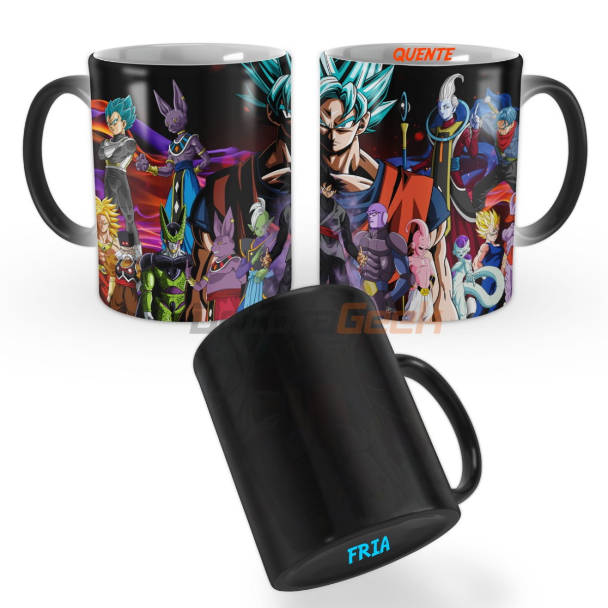 Caneca Dragon Ball Z Personagens - Lorraine Canecas