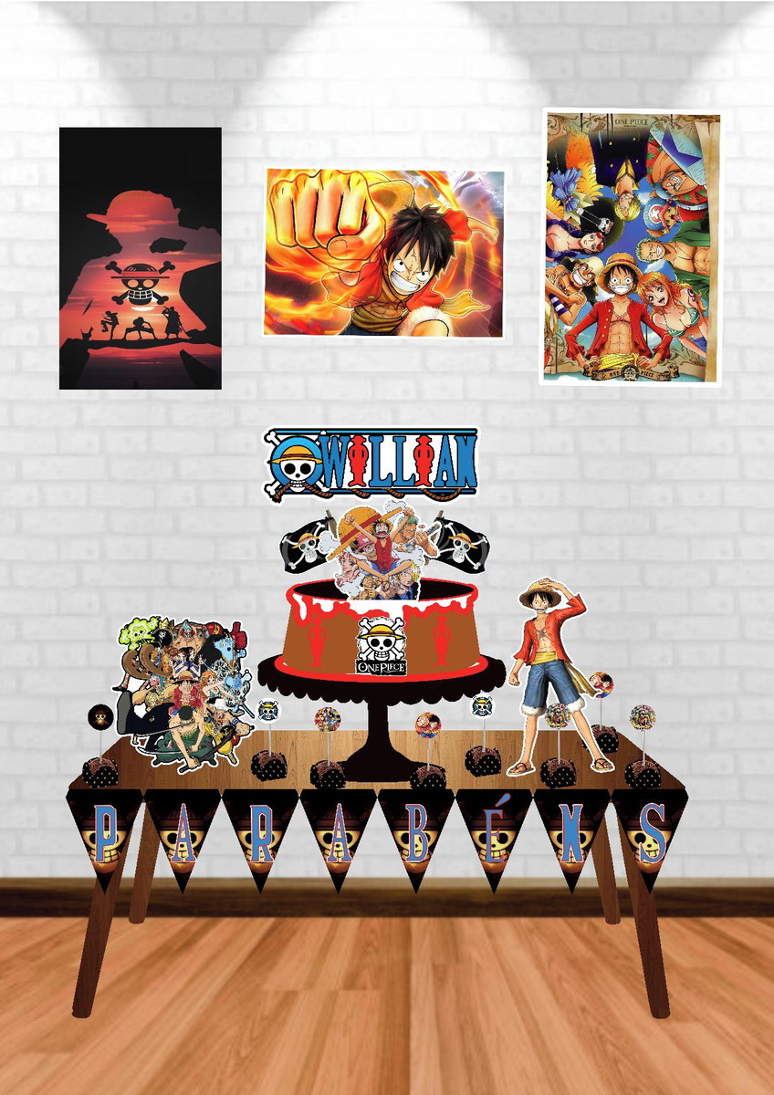 Kit Festa One Piece Elo7 Produtos Especiais