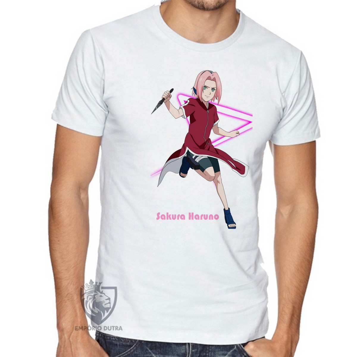 Body bebê roupa nenê criança Manga Naruto Sakura Haruno