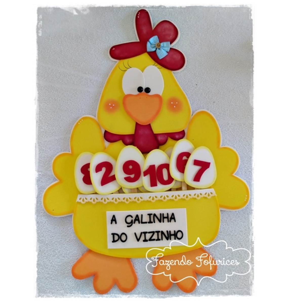 A galinha do vizinho  Elo7 Produtos Especiais