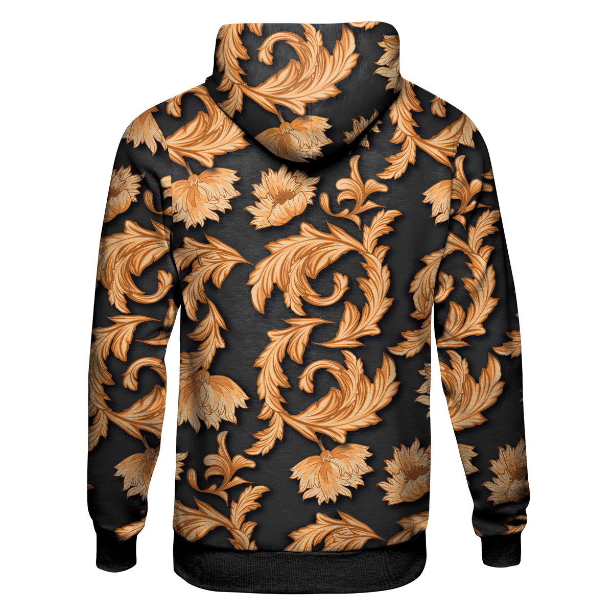 gold color moletom com capuz