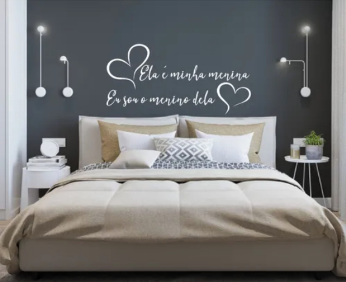 Adesivo Decorativo De Parede Quarto Frase Casal no Elo7 | DM E-COMMERCE
