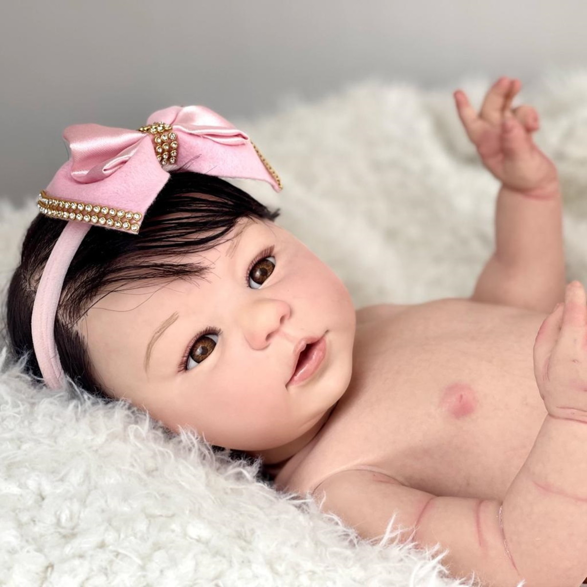 Bebe Reborn Boneca Kilyn Promoção Realista Feito A Mão - Ana dolls