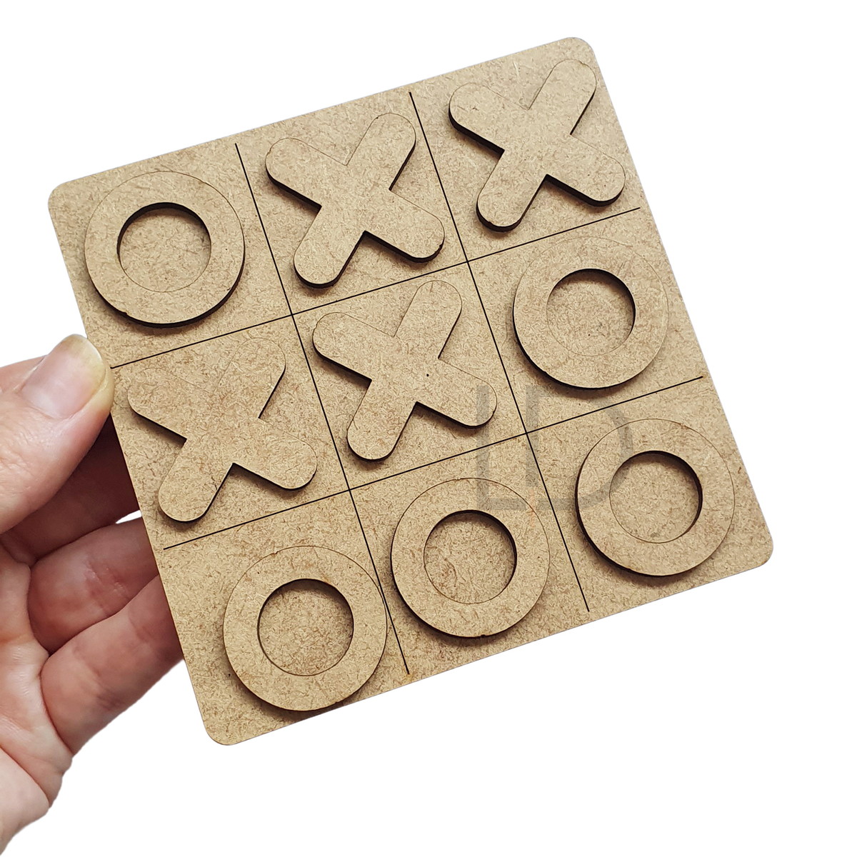 360 Jogo Da Velha Mdf Lembrancinha Festa Decoração 10x10 Cm
