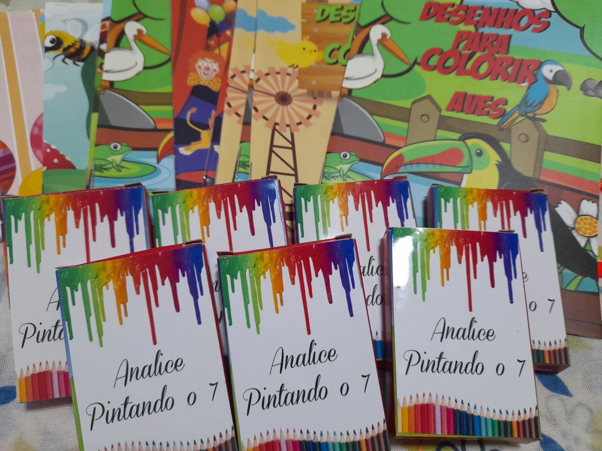 Kit de Pintura Pintando o Sete - Brincadeira de Criança