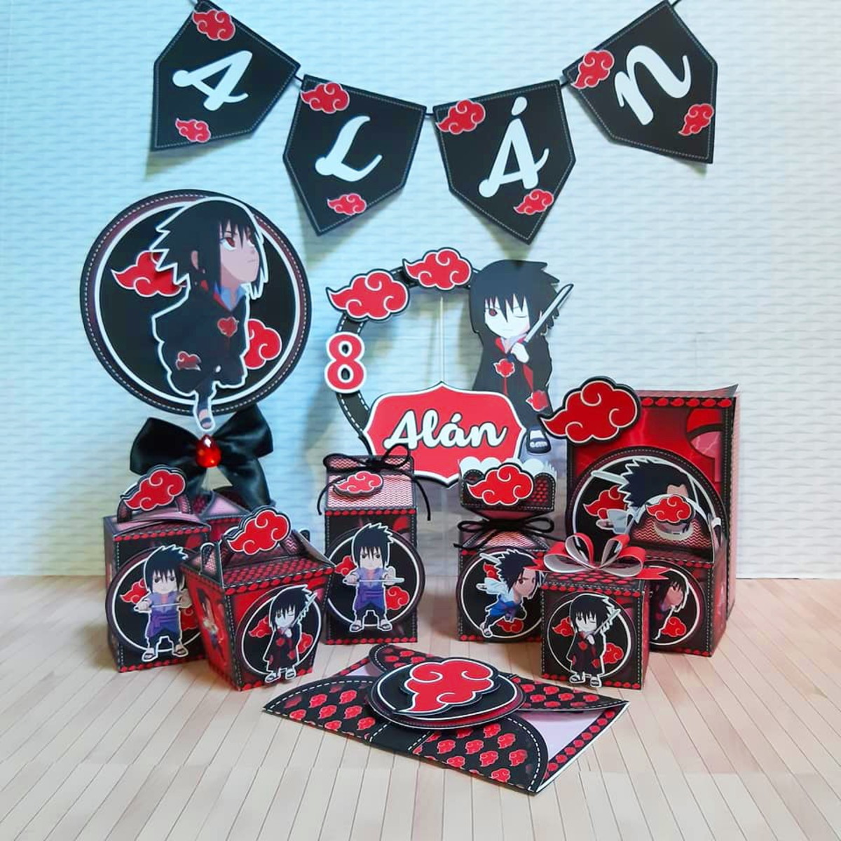 Naruto akatsuki para imprimir  Produtos Personalizados no Elo7