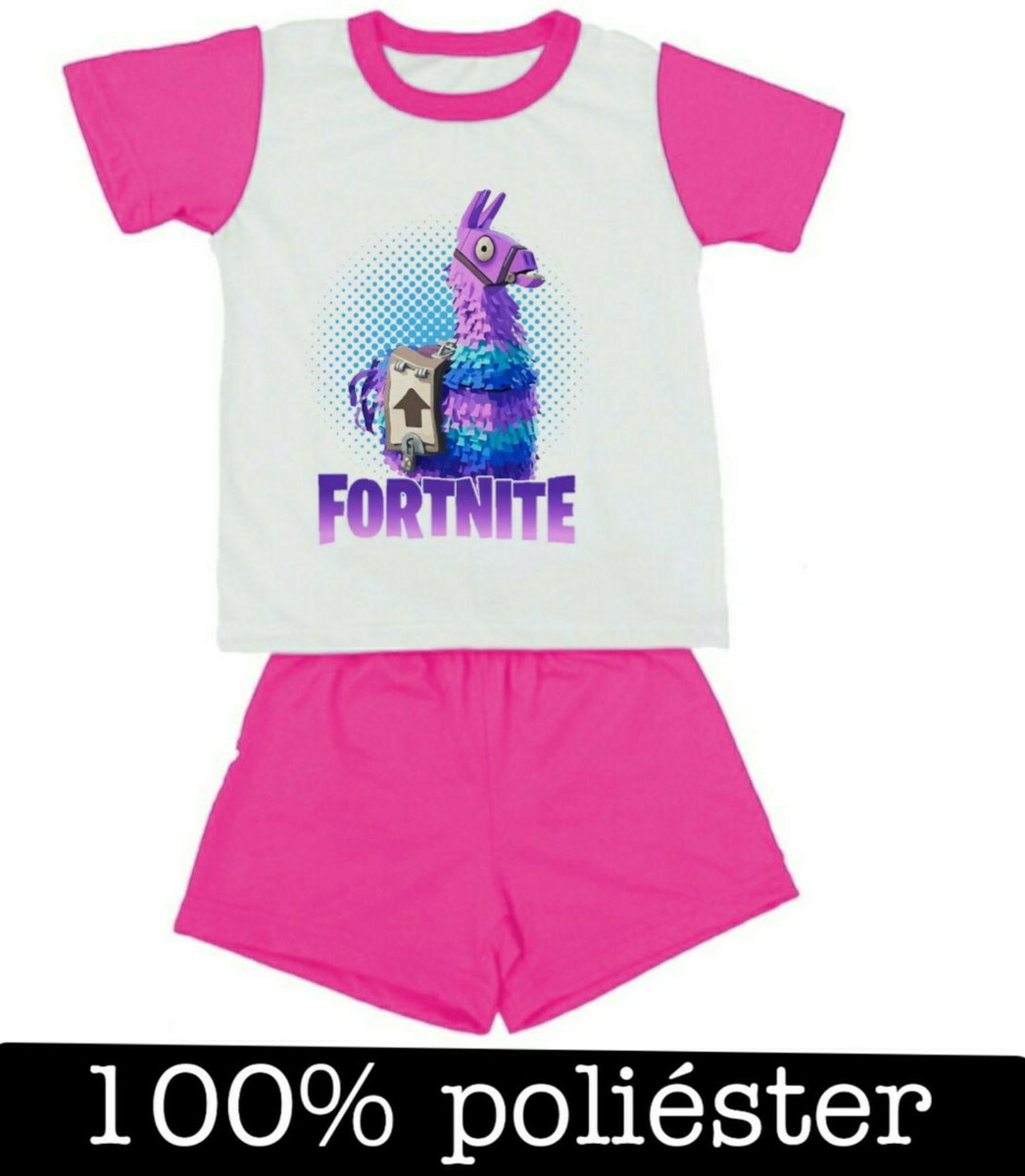 Pijama fortnite infantil curto Elo7 Produtos Especiais