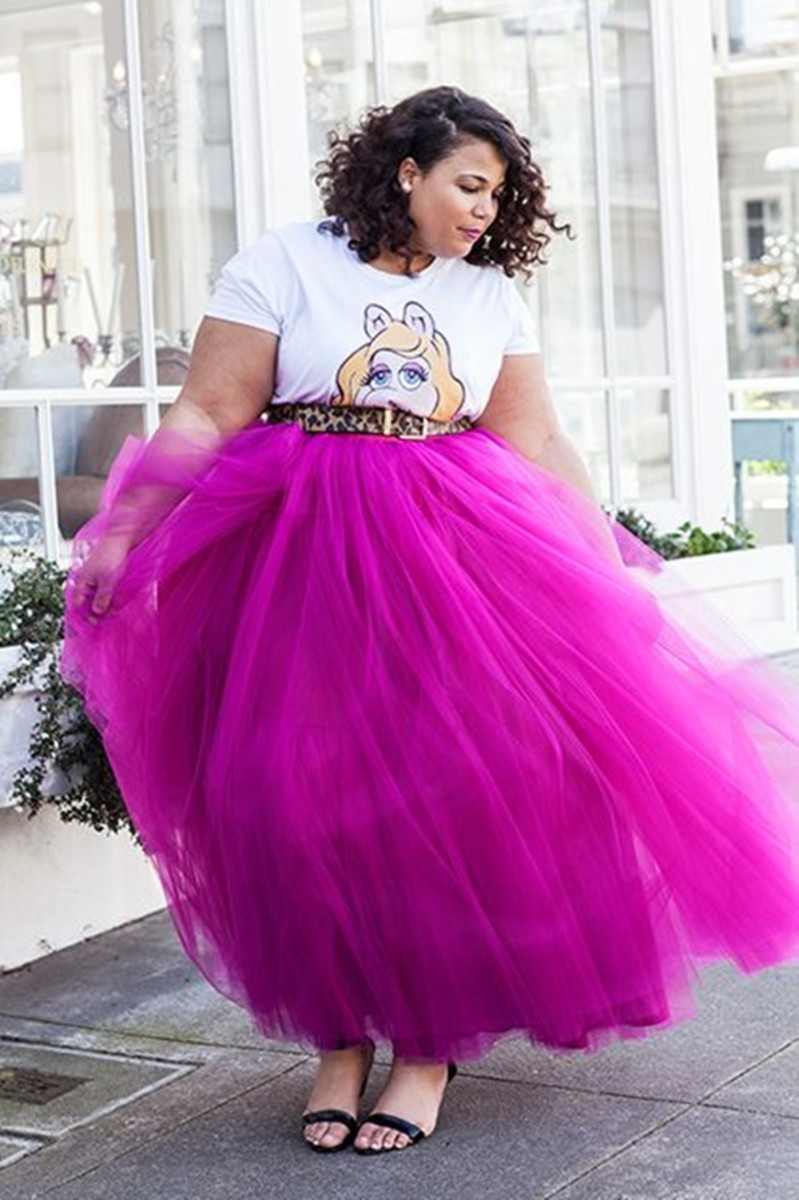 Saia de Tule Plus Size Elo7 Produtos Especiais