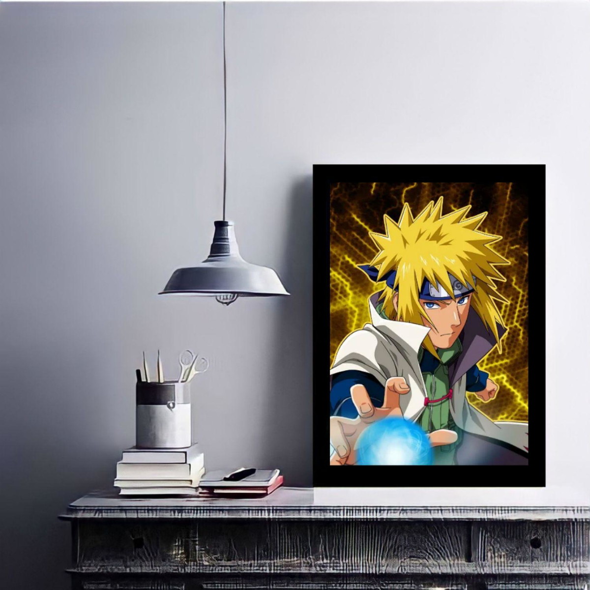 Quadro decorativo Quarto Hokage Naruto Shippuden