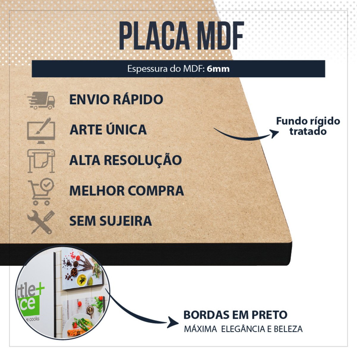 Placa MDF Filme Alien desenho retrô