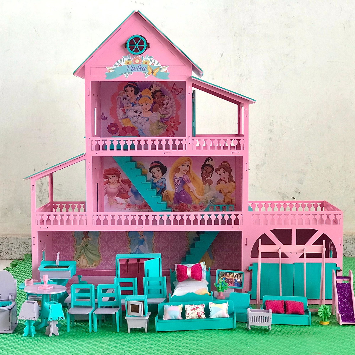 Casinha de boneca barbie  Compre Produtos Personalizados no Elo7