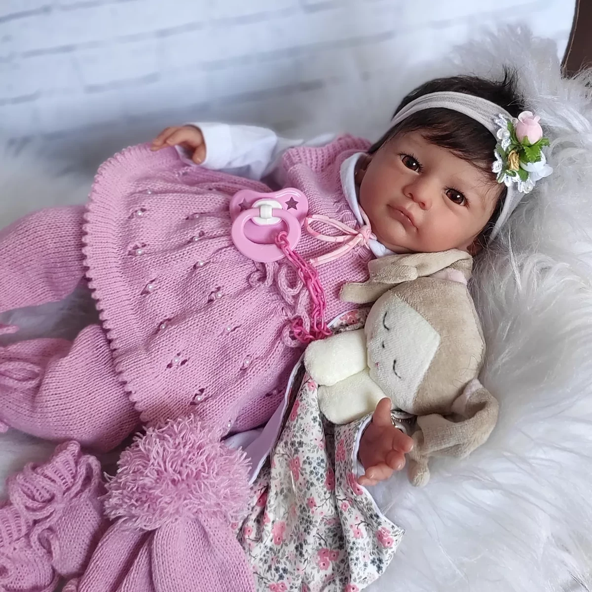 Boneca Bebe Reborn By Baby Dolls Chloe Corpo Pano Versão 4 com o Melhor  Preço é no Zoom