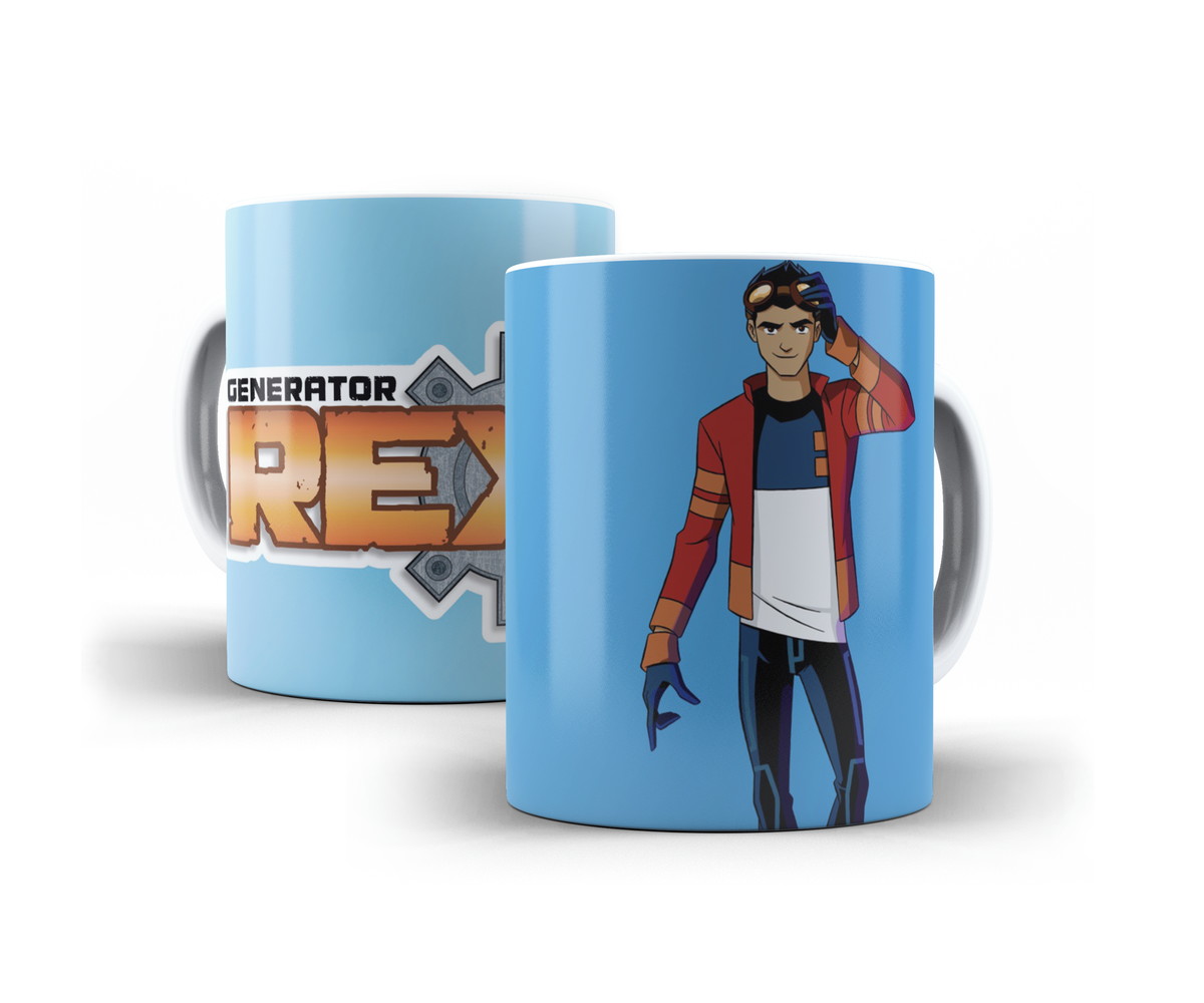 Caneca Mutante Rex (série): Modelo 02