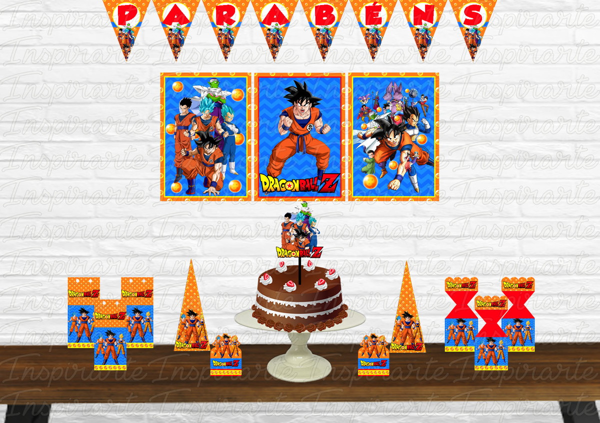 Kit Festa Dragon Ball Z Elo7 Produtos Especiais