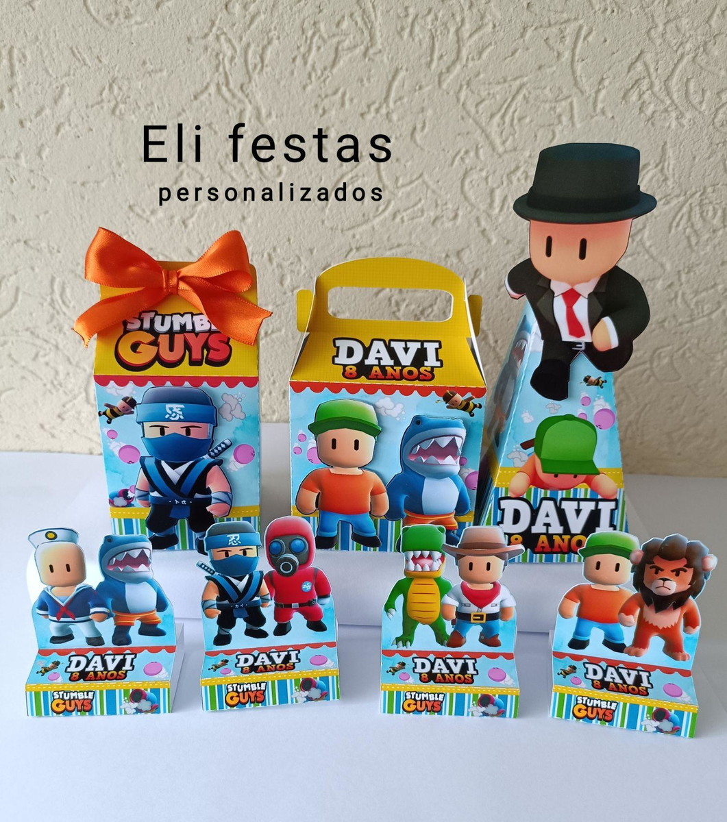 Kit stumble guys  Compre Produtos Personalizados no Elo7