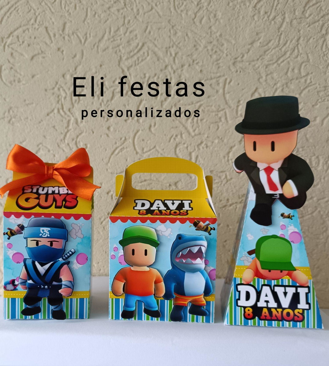 Kit stumble guys  Compre Produtos Personalizados no Elo7