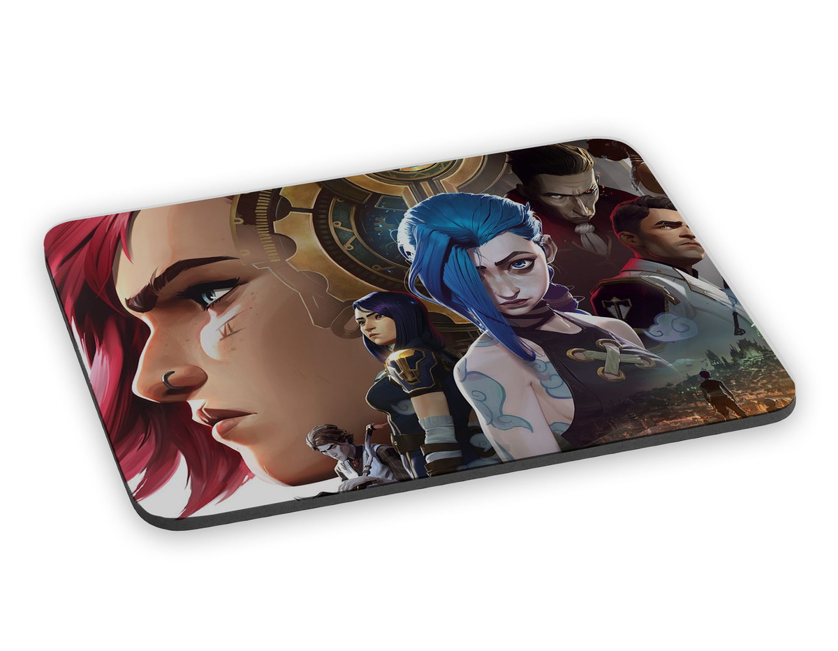 Mousepad Arcane League Of Legends Elo7 Produtos Especiais