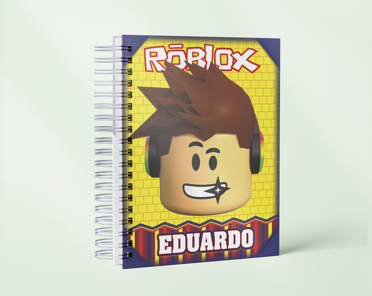 Agenda Escolar (Roblox Man) - Inovar personalizacao