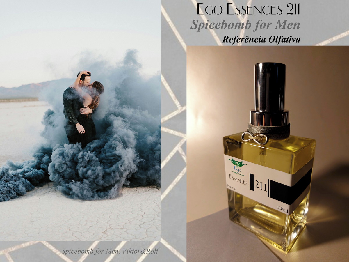 Perfume Ego 211 Ref Olf Spicebomb For Men Viktor rolf 110ml