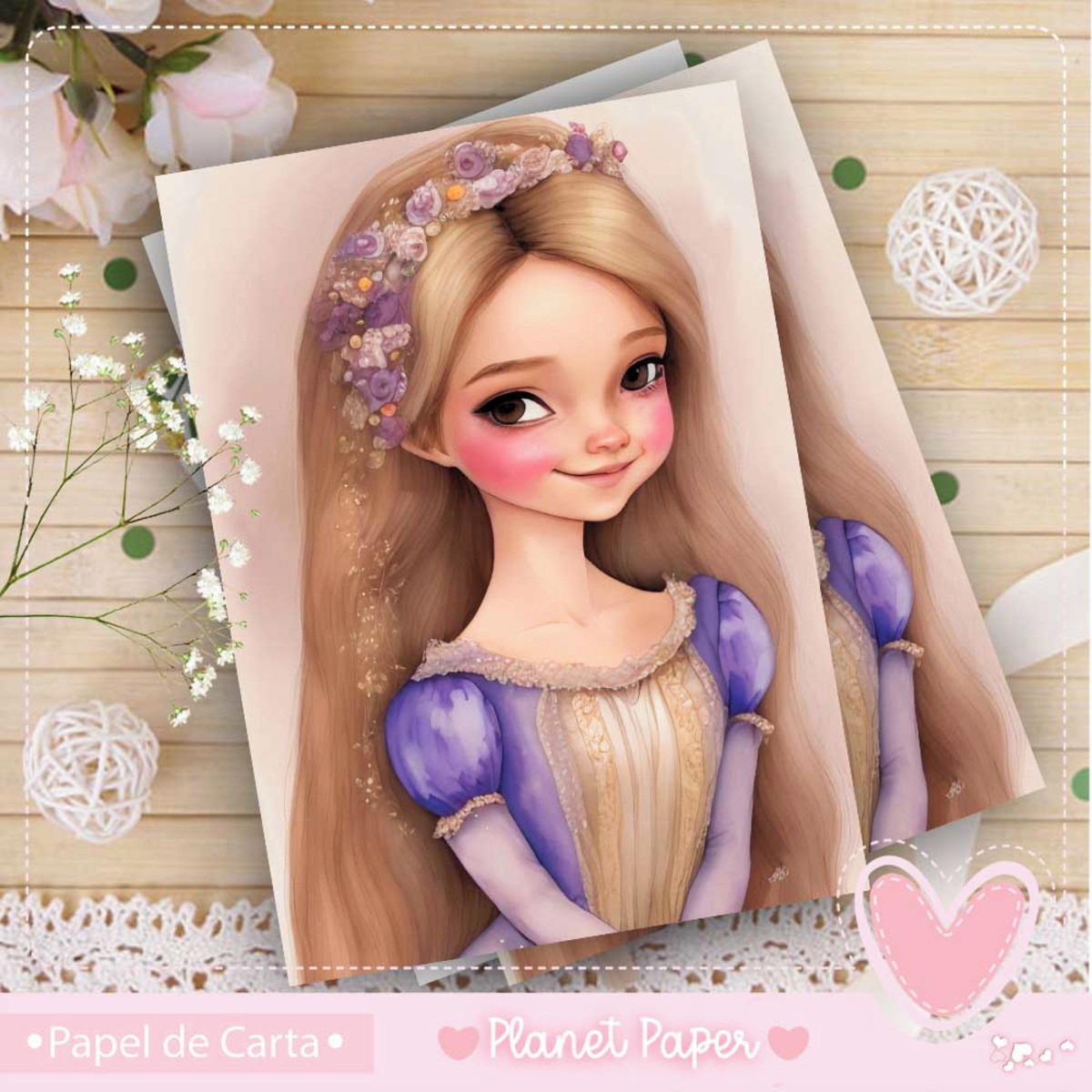 Capa para Celular Princesa 04 - Rapunzel