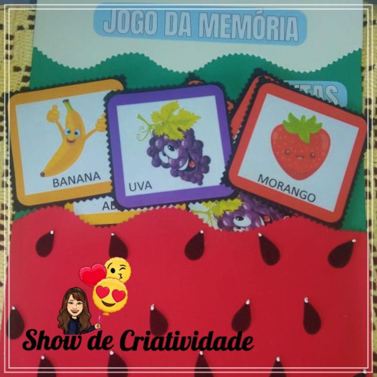 Atividade: Jogo educativo da Memória para trabalhar higiene com os