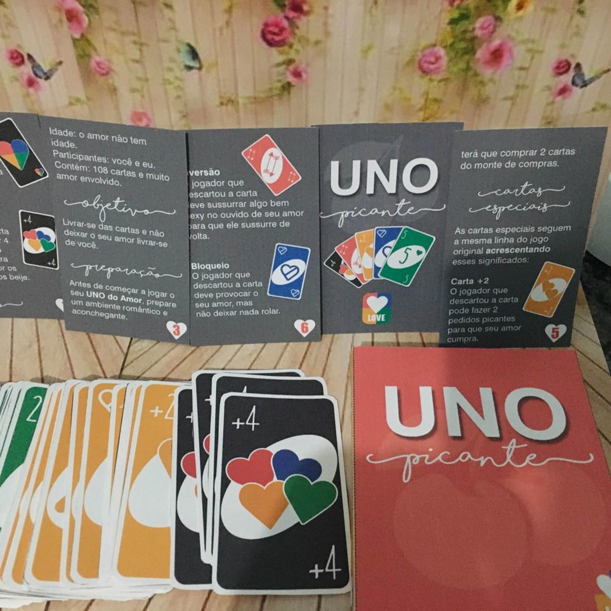 Jogo de Cartas Uno Picante