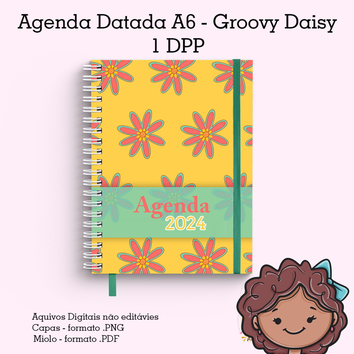 Arquivo Digital Agenda 2024 1990 Elo7 Produtos Especiais