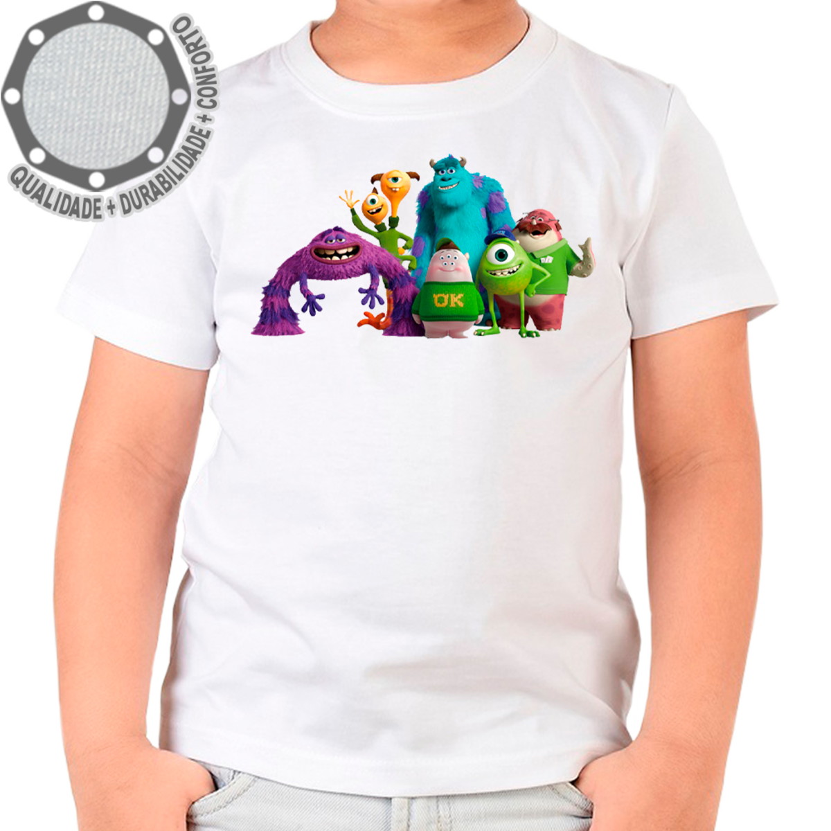 Camiseta Roblox Personagens Camisa Adulto e Infantil Ah01897