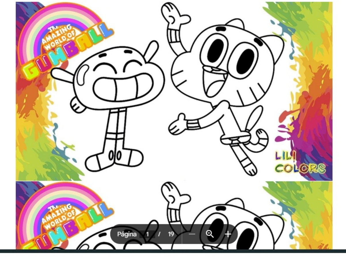 Como desenhar o Gumball