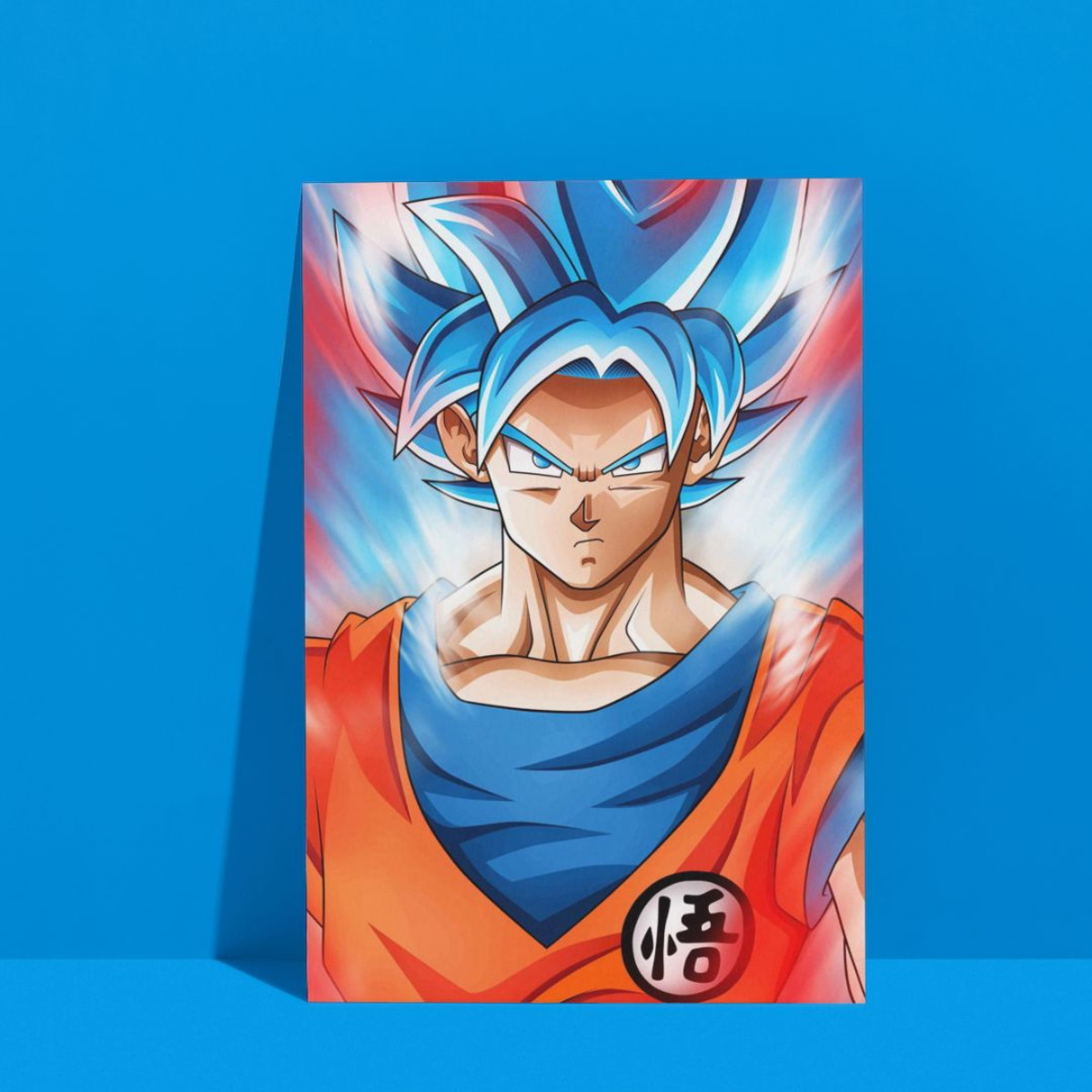 Quadro Super Saiyajin 4 Goku Ssj4 Dragon Ball Anime Placa Decorativa