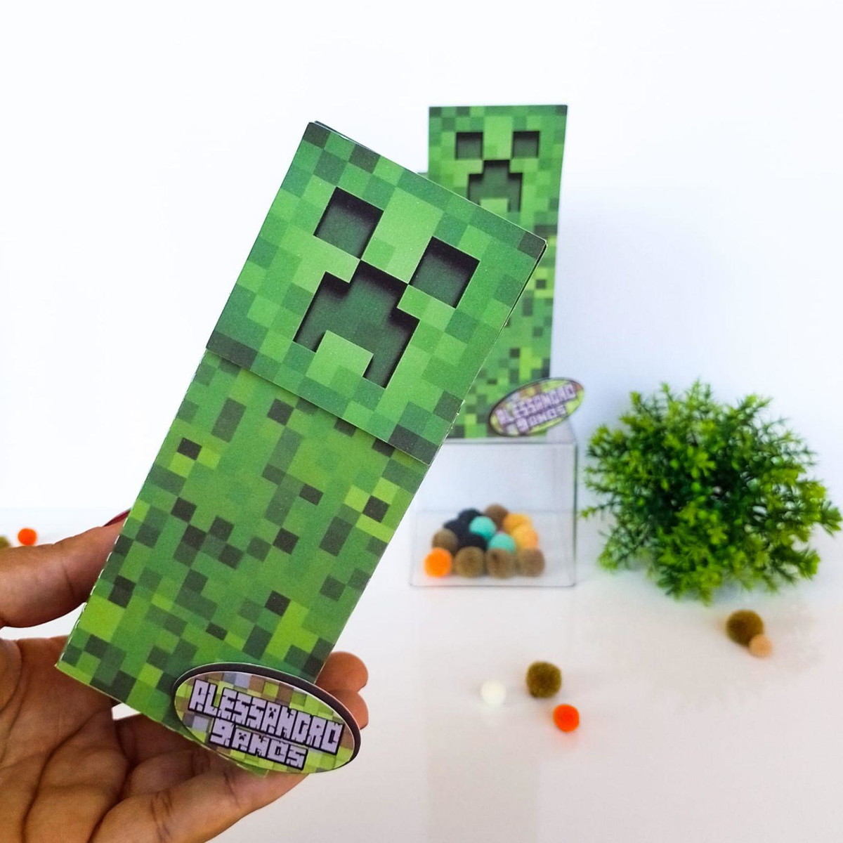 Kit caixas Minecraft - Comprar em Ateliê Doce de Papel