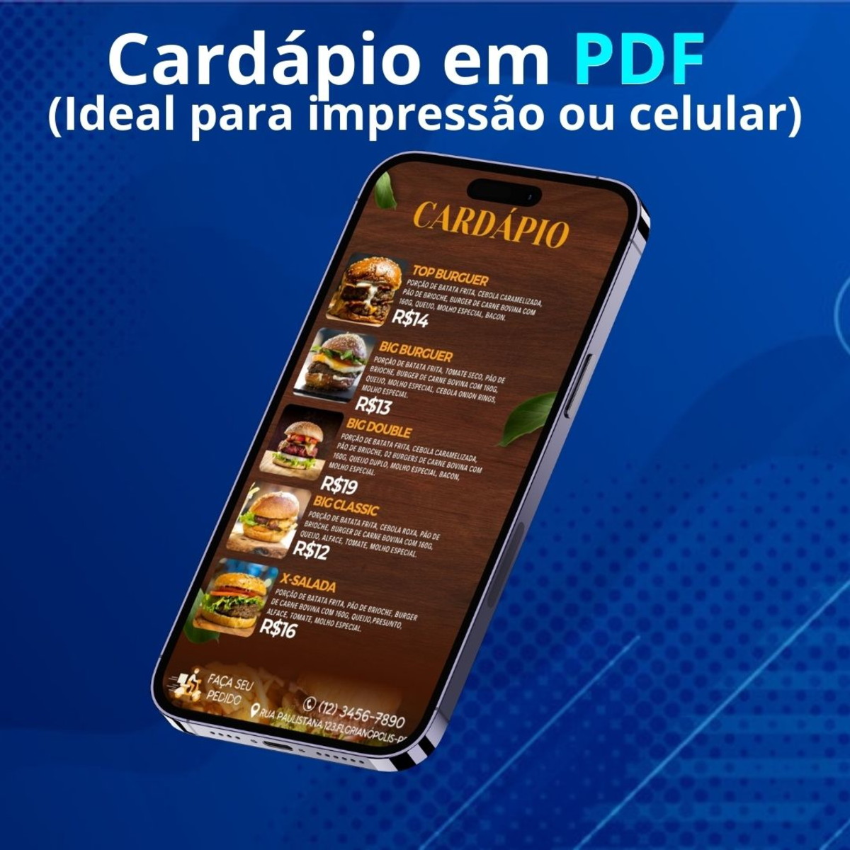 Cardapio Em Pdf