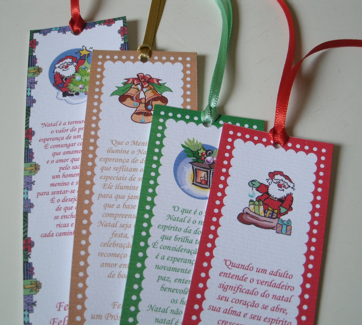 Marcador de Livro Natal no Elo7 | Flamity Lembrancinhas e