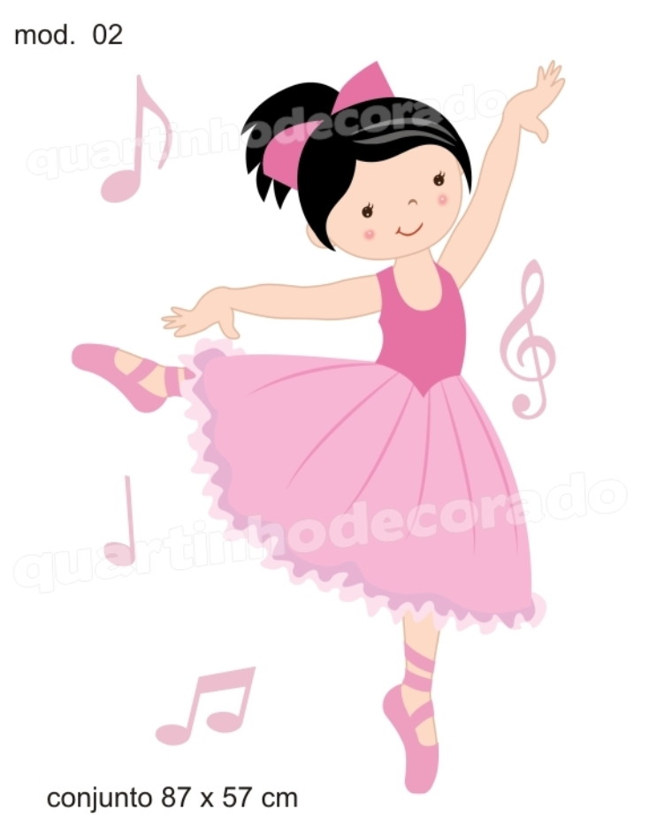 ADESIVO BAILARINA MODELO 02 QuartinhoDecorado Elo7 Adesivo De Parede Onde Encontrar ~ ADESIVO BAILARINA MODELO 02 QuartinhoDecorado Elo7