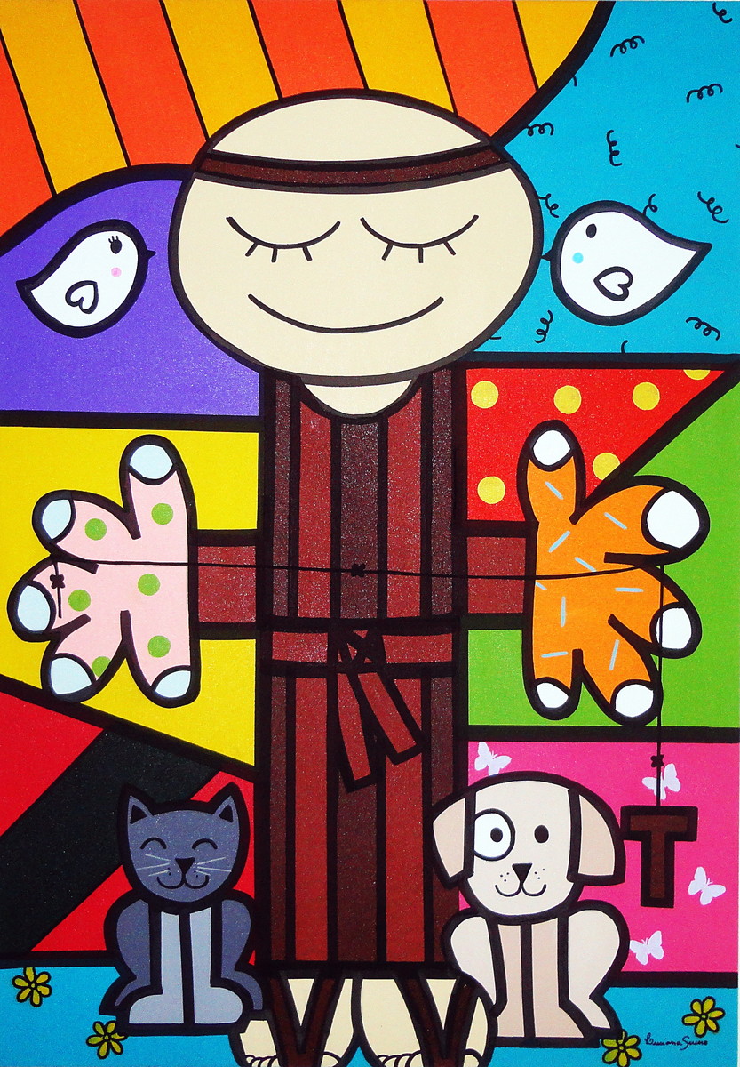Painel Sao Francisco Assis Com Animais No Elo7 Atelie De Artes Painel Sao Francisco Assis Com Animais No Elo7 Atelie De Artes