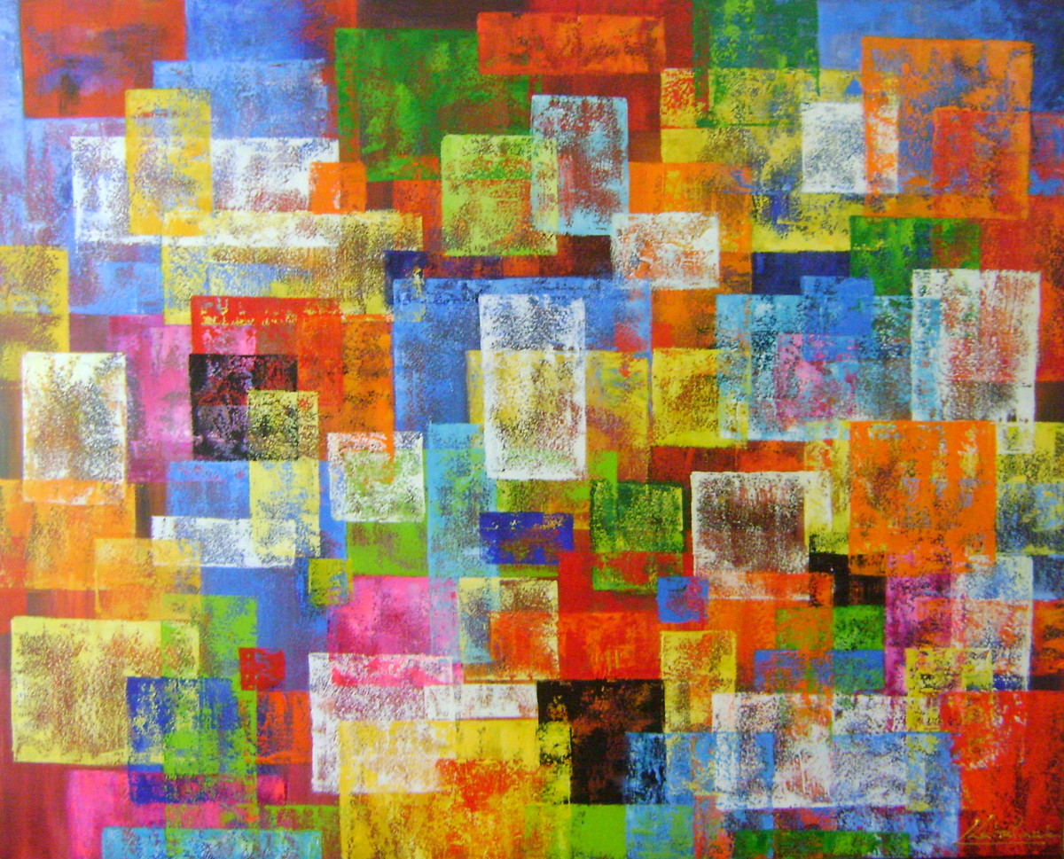 Obras de arte abstratas