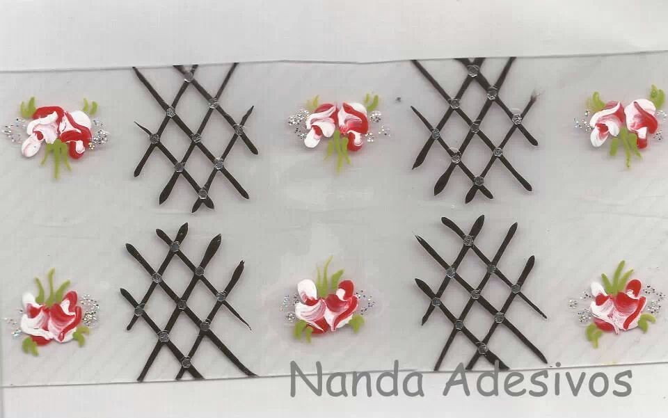 Adesivo Cód A85 no Elo7 Nanda Adesivos Decorativos Para Unhas (3C348D) Artesanato Nordeste Brasil ~ Adesivo Cód A85 no Elo7 Nanda Adesivos Decorativos Para Unhas (3C348D)