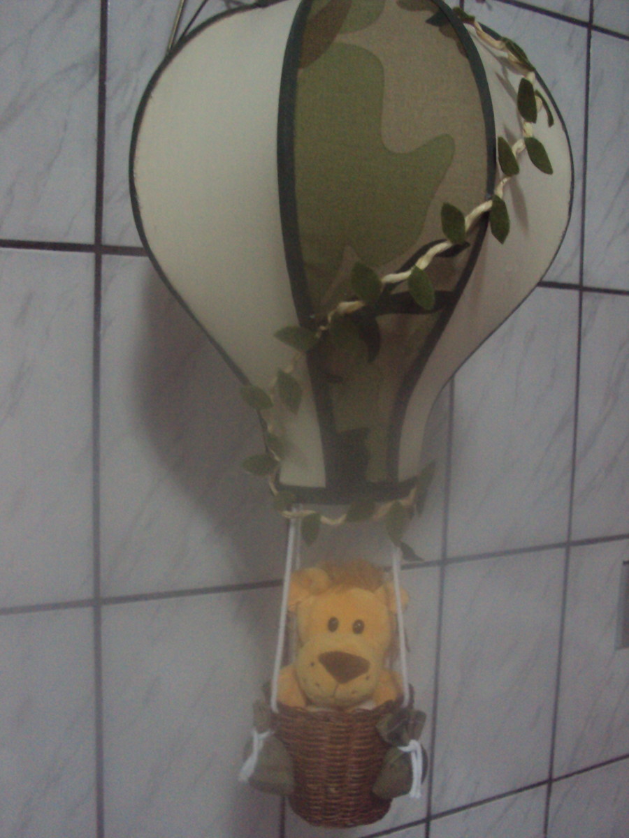 Lustre Safári Camuflado Berço do Anjo Elo7 Lustre Safari ~ Lustre Safári Camuflado Berço do Anjo Elo7
