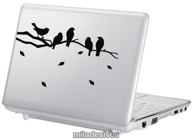 Adesivos notebook passarinhos no galho FRETE GRÁTIS até a sua casa!!!! Elo7 Artesanato Jornais ~ Adesivos notebook passarinhos no galho FRETE GRÁTIS até a sua casa!!!! Elo7