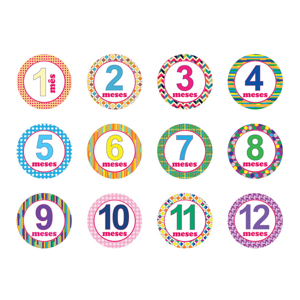 Adesivo 1 ate 12 Meses Bebes Feminino no Elo7 Grugrudada (400BD4) Adesivo Para Reposição Hormonal Feminina ~ Adesivo 1 ate 12 Meses Bebes Feminino no Elo7 Grugrudada (400BD4)