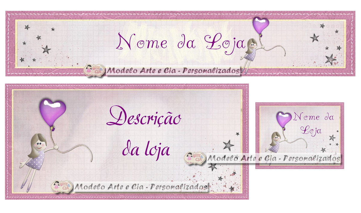Kit Loja Virtual elo7 (Boneca lilás) Arte e Cia Personalizados Elo7 Feira Artesanato Maceio Pajuçara ~ Kit Loja Virtual elo7 (Boneca lilás) Arte e Cia Personalizados Elo7