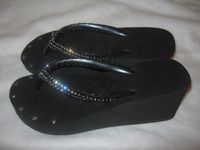 chinelo havaianas alto feminino