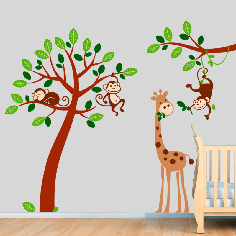 Adesivo Infantil Safari SFR 05 VINIKO LOJA Elo7 Adesivo Safari ~ Adesivo Infantil Safari SFR 05 VINIKO LOJA Elo7