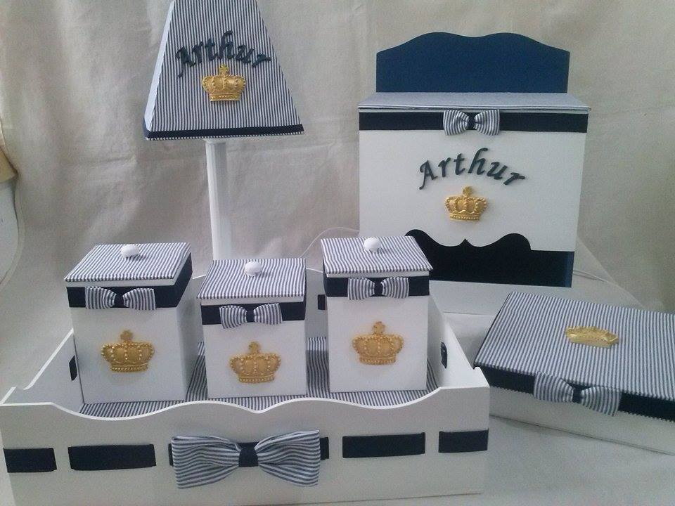 Kit Higiene Príncipe listras azul NOSSO ATELIE ARTE E DECORA u00c7ÃO Elo7 -> Como Decorar Kit De Higiene Para Bebe Em Mdf Kit Higiene Príncipe listras azul NOSSO ATELIE ARTE E DECORA u00c7ÃO Elo7 -> Como Decorar Kit De Higiene Para Bebe Em Mdf