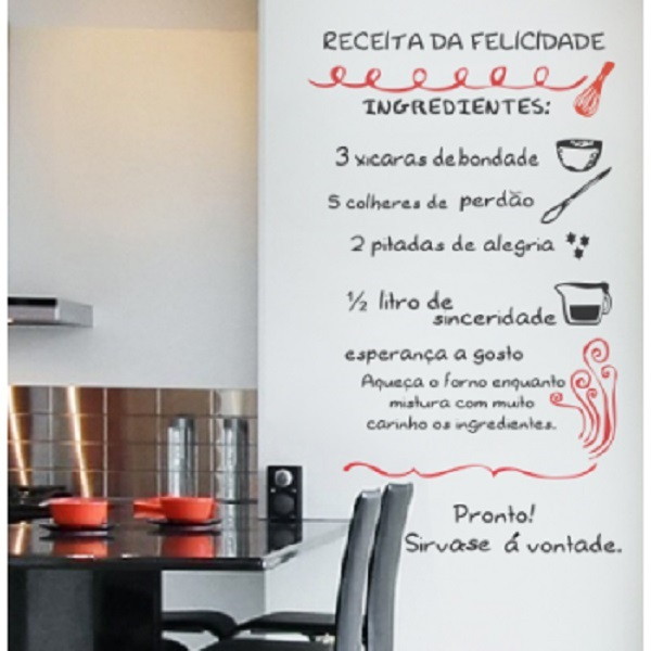 Adesivo de cozinha no Elo7  ADESIVOS COMPRAR E COLAR (3863A5)