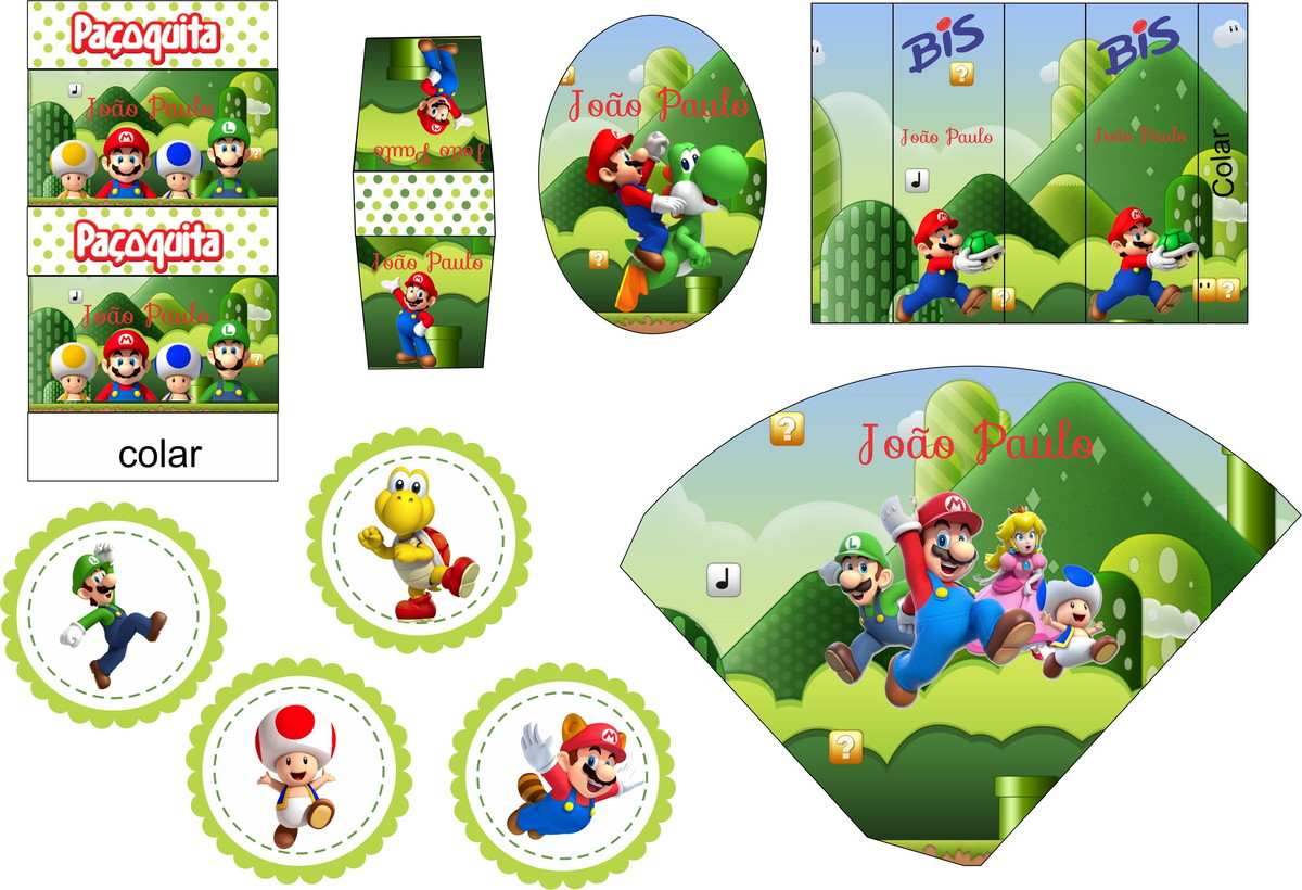 kit festa digital super mÁrio no elo7 yume craft 4ade2d
