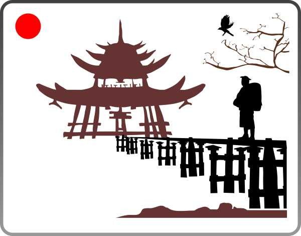 adesivo decorativo templo oriental no elo7 stick home adesivos