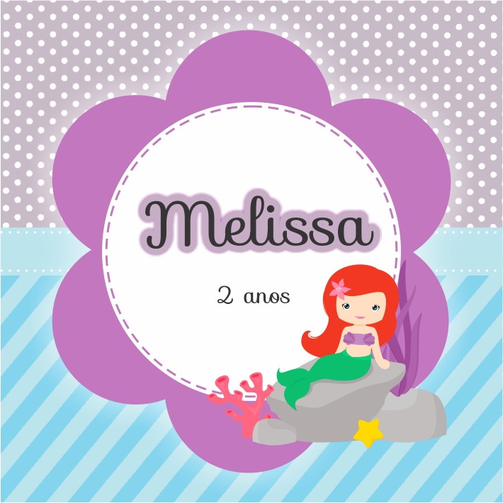 Adesivo Pequena Sereia no Elo7 Chocolate de Papel (4CF8C0) Adhesivo De Montaje Para Madera ~ Adesivo Pequena Sereia no Elo7 Chocolate de Papel (4CF8C0)