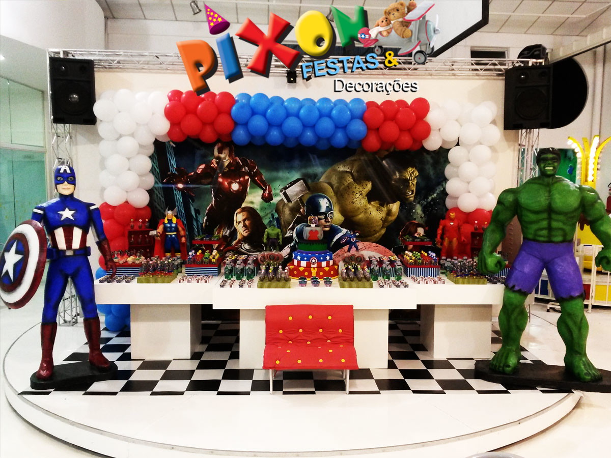Decoraç u00e3o Vingadores Festa Infantil no Elo7 Decoraç u00e3o de Festas Pixon (51C5EE) -> Decoração De Festa Os Vingadores Decoraç u00e3o Vingadores Festa Infantil no Elo7 Decoraç u00e3o de Festas Pixon (51C5EE) -> Decoração De Festa Os Vingadores