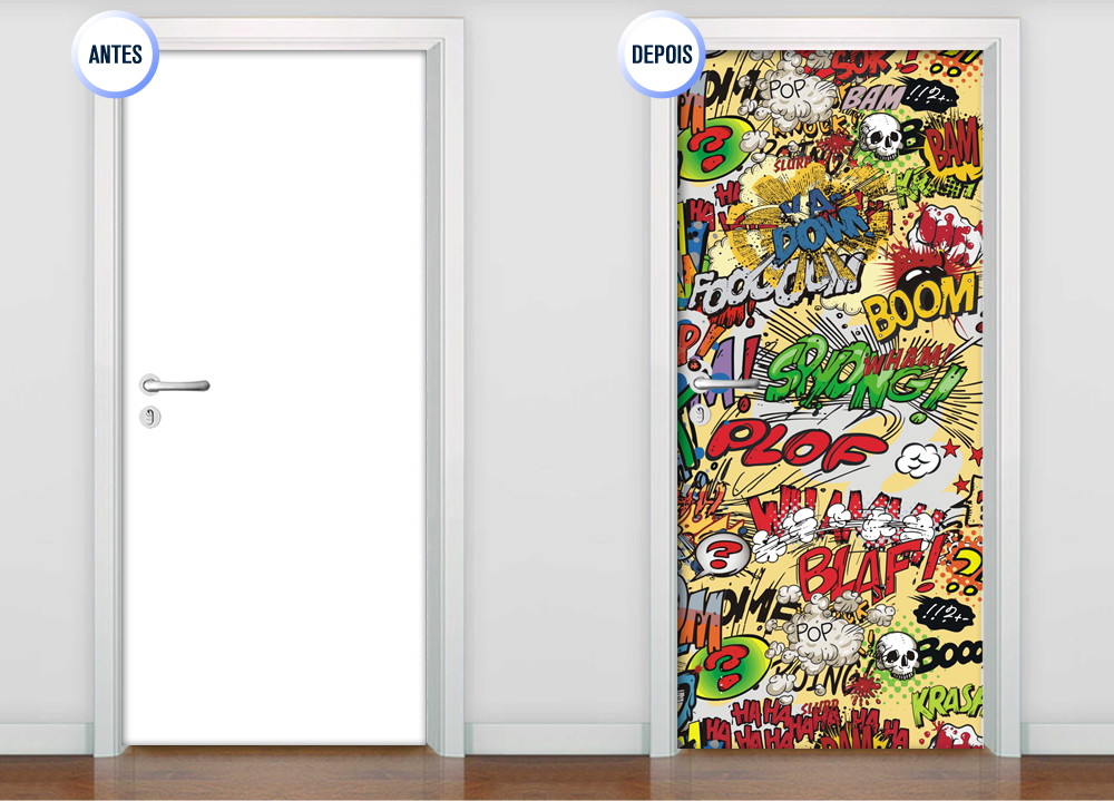 Adesivo de Porta no Elo7 Lar Adesivos (52100E) Imagem De Porta ~ Adesivo de Porta no Elo7 Lar Adesivos (52100E)
